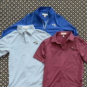 Bay Hill Peter Millar Polo Set - Navy, Burgundy, Light Blue